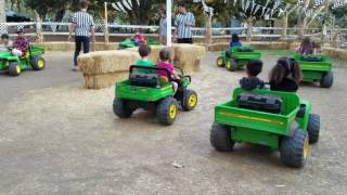 Irvine park pumpkin patch tractor ride.