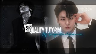 QUALITY ENHANCEMENT TUTORIAL | 4K QUALITY | VIDEO QUALITY ENHANCEMENT IN MOBILE | CAPCUTA