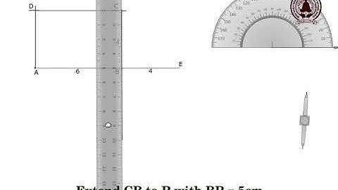 Draw a rectangles of length 6cm and breadth 4cm. Draw another rectangle of same area. Type-2 Std 10