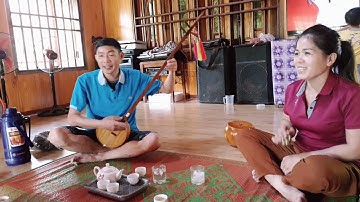 Bài then: Sự tích cây đàn tính (Cốc tính) | nghệ nhân Trung Trực | Lục Thị Thu Hương