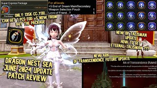 Dragon Nest SEA June 2024 Update Review : Eternal Talisman , ARK Future , EOD  5 Pack & Many Event