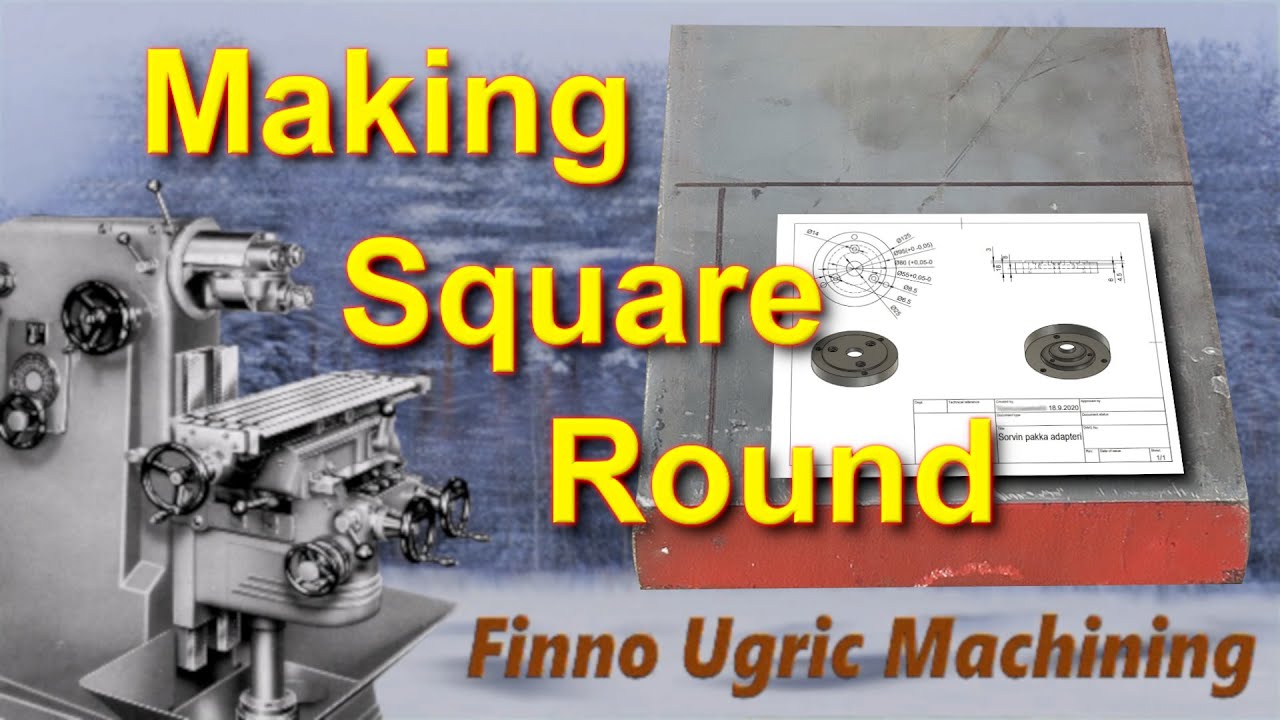 How To Turn A Square Stock Into Round Object YouTube how-to-turn-a-square-stock-into-round-object-youtube