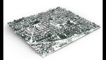 SITN 2025 3D city model LiDAR and 3D buildings