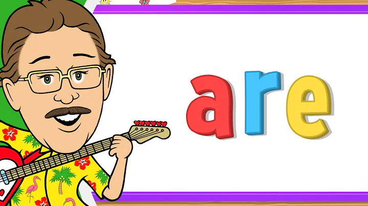 I Love Learning Sight Words | Are | Jack Hartmann Sight Words