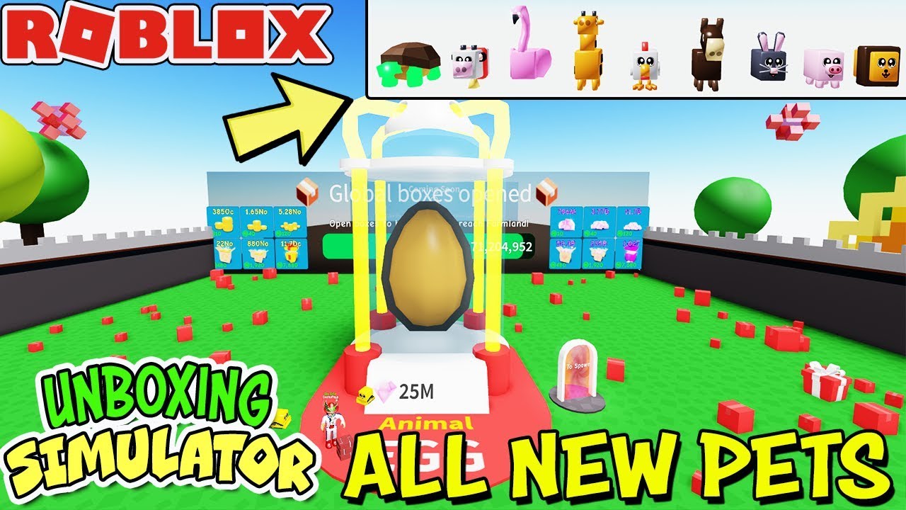 all-pets-new-codes-secret-hidden-eggs-in-unboxing-simulator-roblox-rainforest