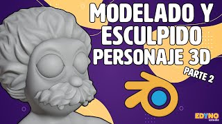 Modelado de Personaje Chibi en Blender 3D Parte 2 Bloking.