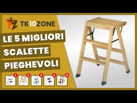 Video: Scalette Per La Casa: Piccoli Modelli Per La Cucina. Come Scegliere Una Mini Scaletta Pieghevole Per Un Appartamento? Valutazione Delle Migliori Scale In Legno