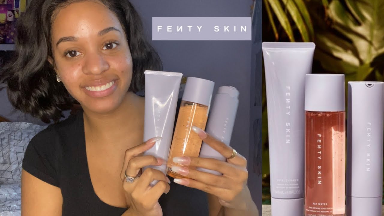 HONEST FENTY SKIN REVIEW ON ACNE PRONE SENSITIVE SKIN YouTube