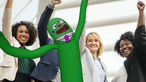 Puppet Time: Wacky Waving Inflatable Arm Flailing Tubeman Puppet!