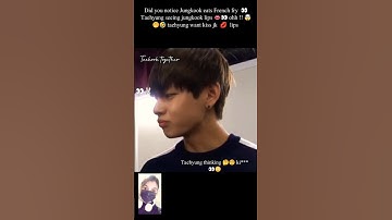 ohh !! 🤯 🤭🤣 taehyung want kiss jungkook 💋 lips #taekook #bts #vkook #shorts