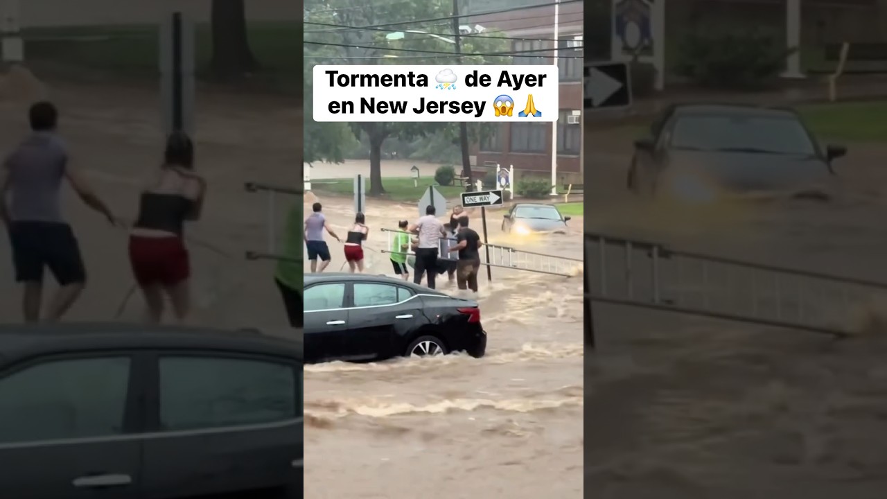 #tormenta #estadodeemergencia #inundación #inundaciones #nuevajersey