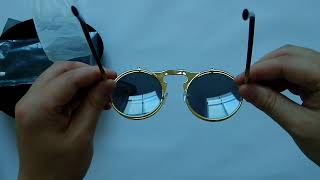 FOMO Flip Top Retro Quavo Style Sunglasses