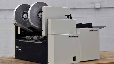 Accufast KT2 Double Head Tabbing Machine