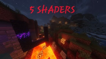 5 Beautiful Shaders for Your Minecraft World 