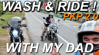 BMW GS 1200 AND KAWASAKI VERSYS 650 WASH &amp; RIDE | #PKP2.0