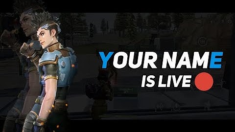 HOW TO MAKE FARLIGHT 84 LIVESTREAM THUMBNAIL