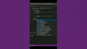 sort() method in List data type | Dart #shorts #short #shortvideo #flutter #dart #shortsvideo #shots