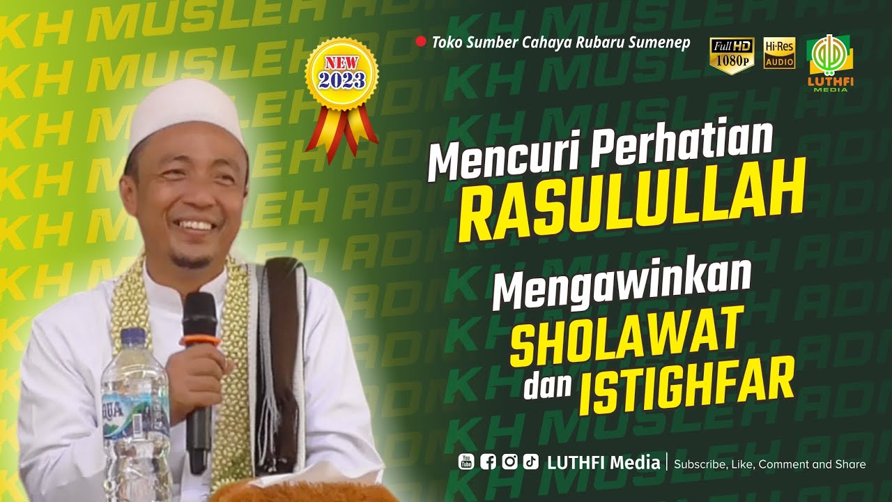 Mengawinkan Sholawat & Istighfar  ! KH. Musleh Adnan Terbaru 2023 - Live Rubaru  Sumenep