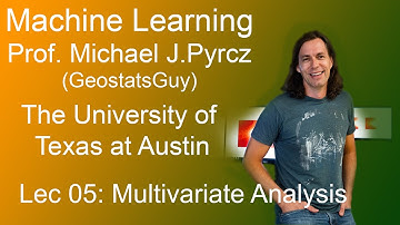 05 Machine Learning: Multivariate Analysis
