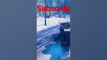 Flipped my truck #snowrunner #snowrunner4k #snowrunnerconsolemods #snow #ice #gaming #shorts