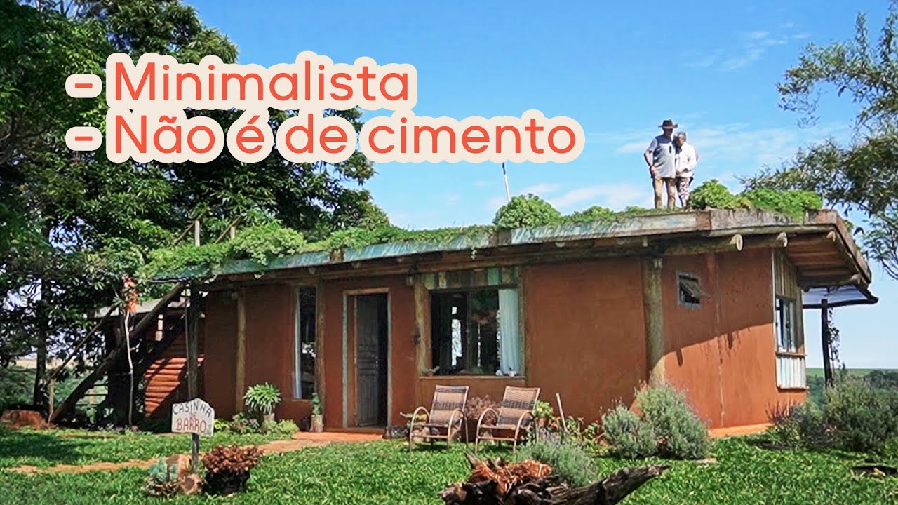 Tour na casa de barro mais incrível que já vi