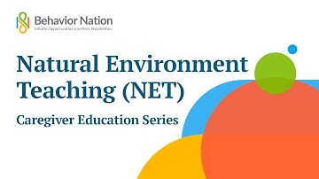 Natural Environment Teaching (NET)