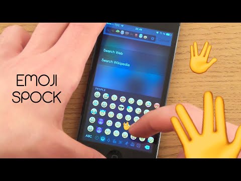 TUTO: Utiliser l’emoji de Spock! (Salut éternel)