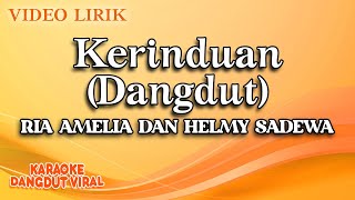 Download lagu Ria Amelia Dan Helmy Sadewa - Kerinduan Dangdut ( Video Lirik)