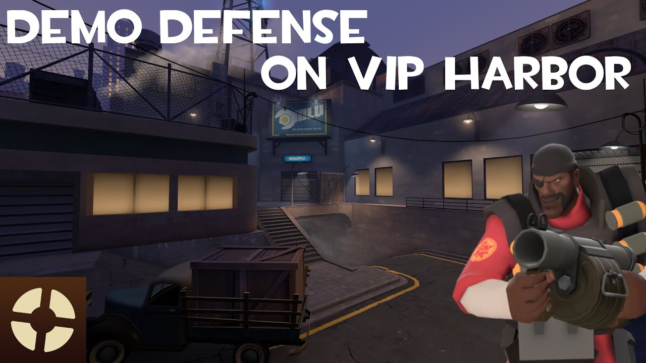 Demo Defense on VIP Harbor (tf2c gameplay) - YouTube