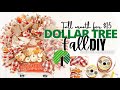 DOLLAR TREE FALL DIY | Fall Wreath | $15 🍁🍂🍁