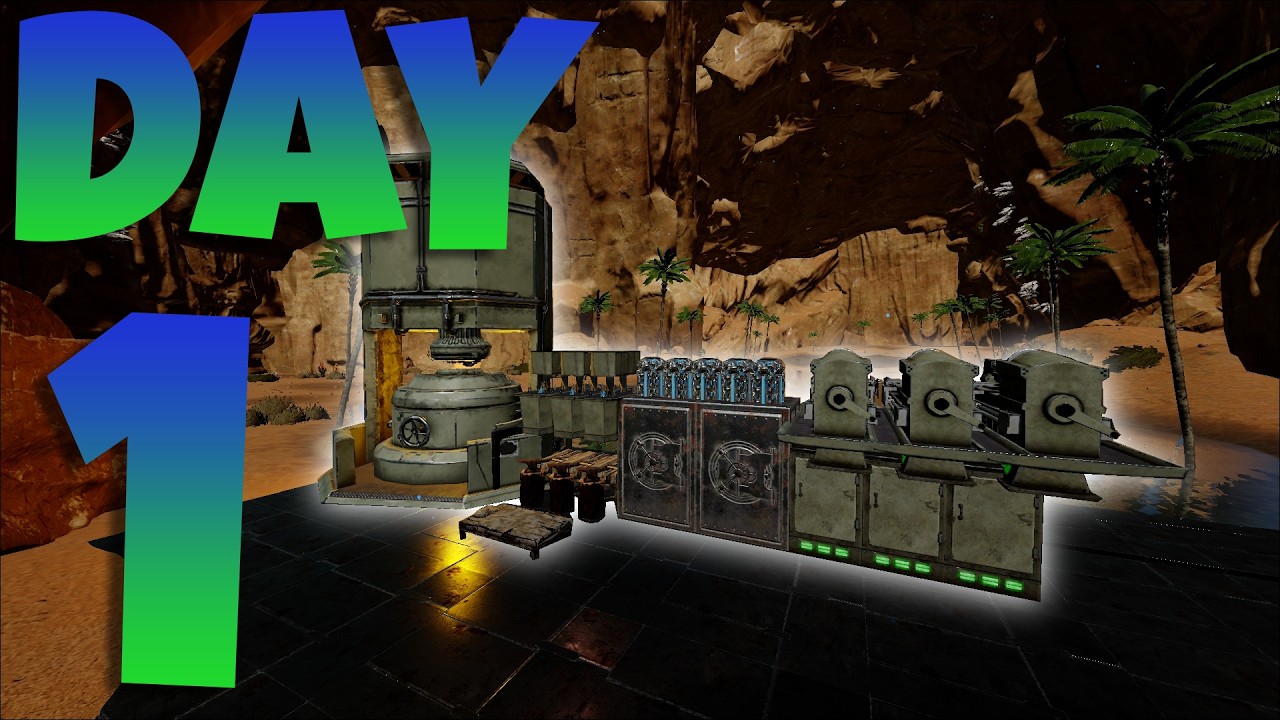 The Start of a 2-Man Alpha Tribe - Ark PvP