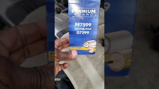 2002 Acura RL Fuel Filter Replacement Part 1 of 3