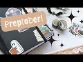 Setting up my Preptober Planner + Plottober Notebook 📝✨ #authortube #preptober