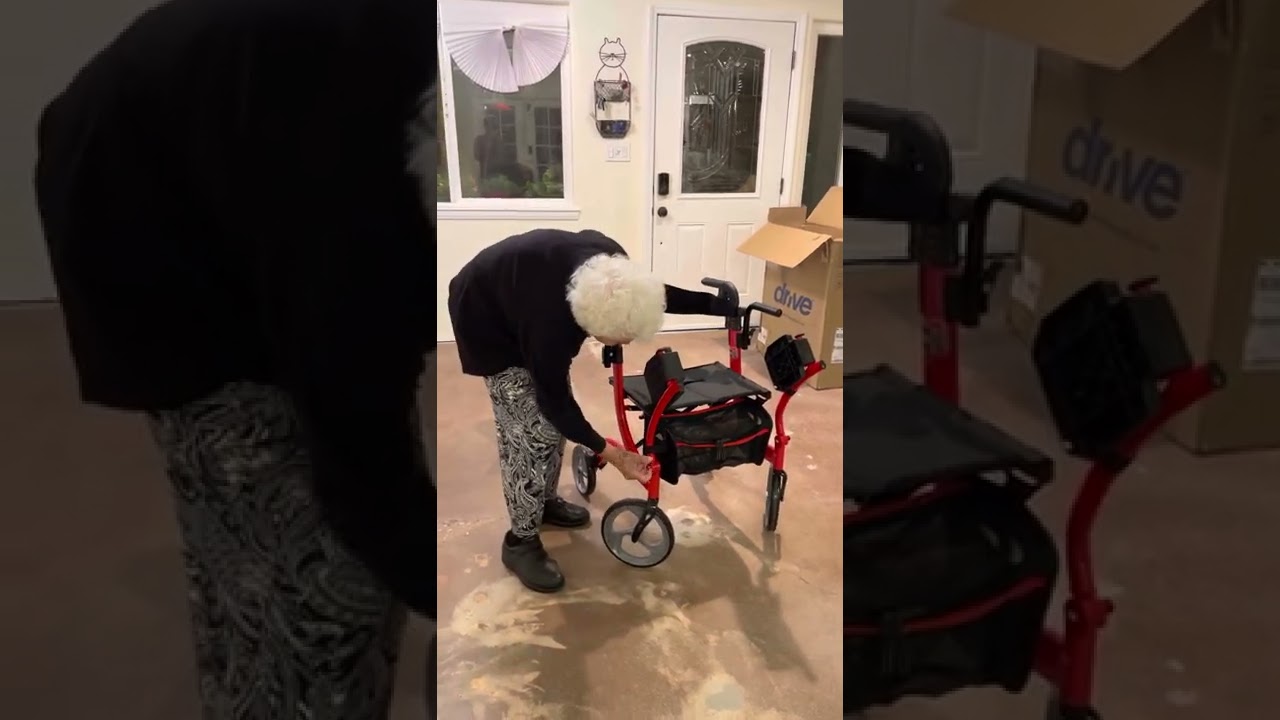 Norma’s new Drive Nitro Duet rollator is here!