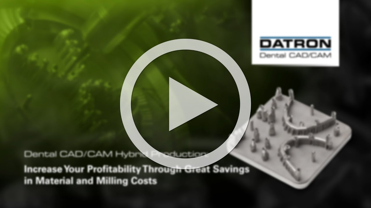 Dental CAD/CAM Hybrid Production - YouTube