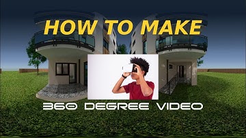 Blender: HOW TO MAKE 360 DEGREE VIDEO using blender