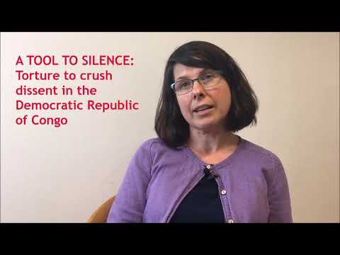 A tool to silence - Freedom from Torture calls on Democratic Republic of Congo to stop torture