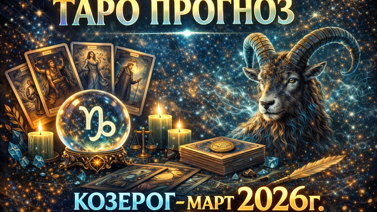 КОЗЕРОГ - ТАРО ПРОГНОЗ на МАРТ 2026г. #душевноетаро 