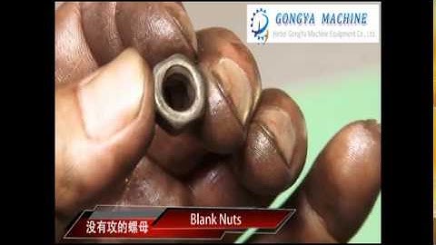 4 Spindle Flange & Hex Nut Tapping Machine