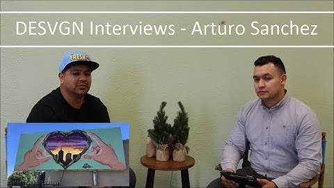 DESVGN Interview - Arturo Sanchez