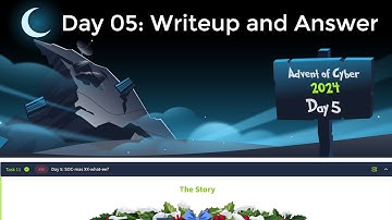 Advent of Cyber 2024! XXE Day 5: SOC-mas XX-what-ee? || Writeup and Answer