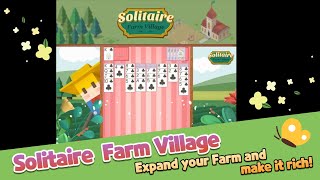 Solitaire Farm Village (Android, IOS) - Free Fun Solitaire Phone Game screenshot 1