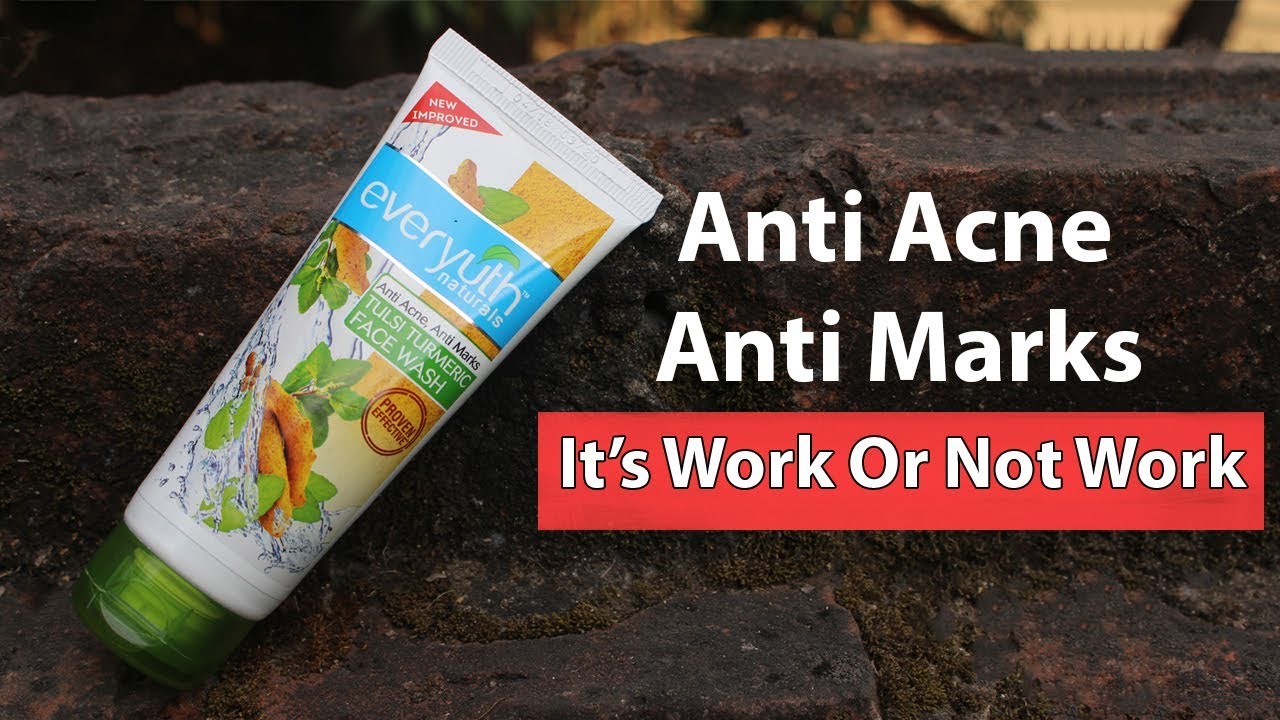 Everyuth Naturals (Anti Acne & Anti Marks) Tulsi Turmeric Face Wash