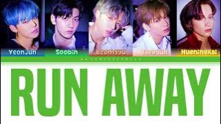 TXT (투모로우바이투게더) — 'Run Away' Color Coded Lyrics