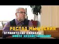 Ограничение Свободы. Потеря Мышления. Новое Хозяйство. Сергей Переслегин