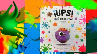 Cuentos infantiles en español; ¡Ups! ¡Qué Rabieta! libro infantil en español