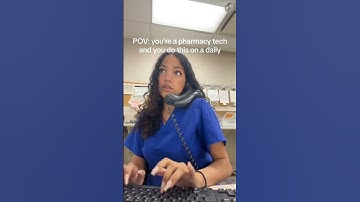 Pharmacy technician: who are you?  How much?