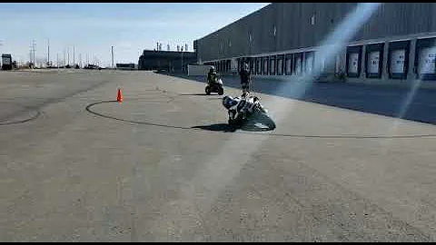 My first elbow down on Ohvale GP-0 110 4 speed! #shorts