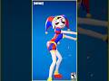 Fortnite I'm Evil Homer Emote Pomni Skin Thicc🍑😜😍 Amazing Digital Circus Collab 😱🔥