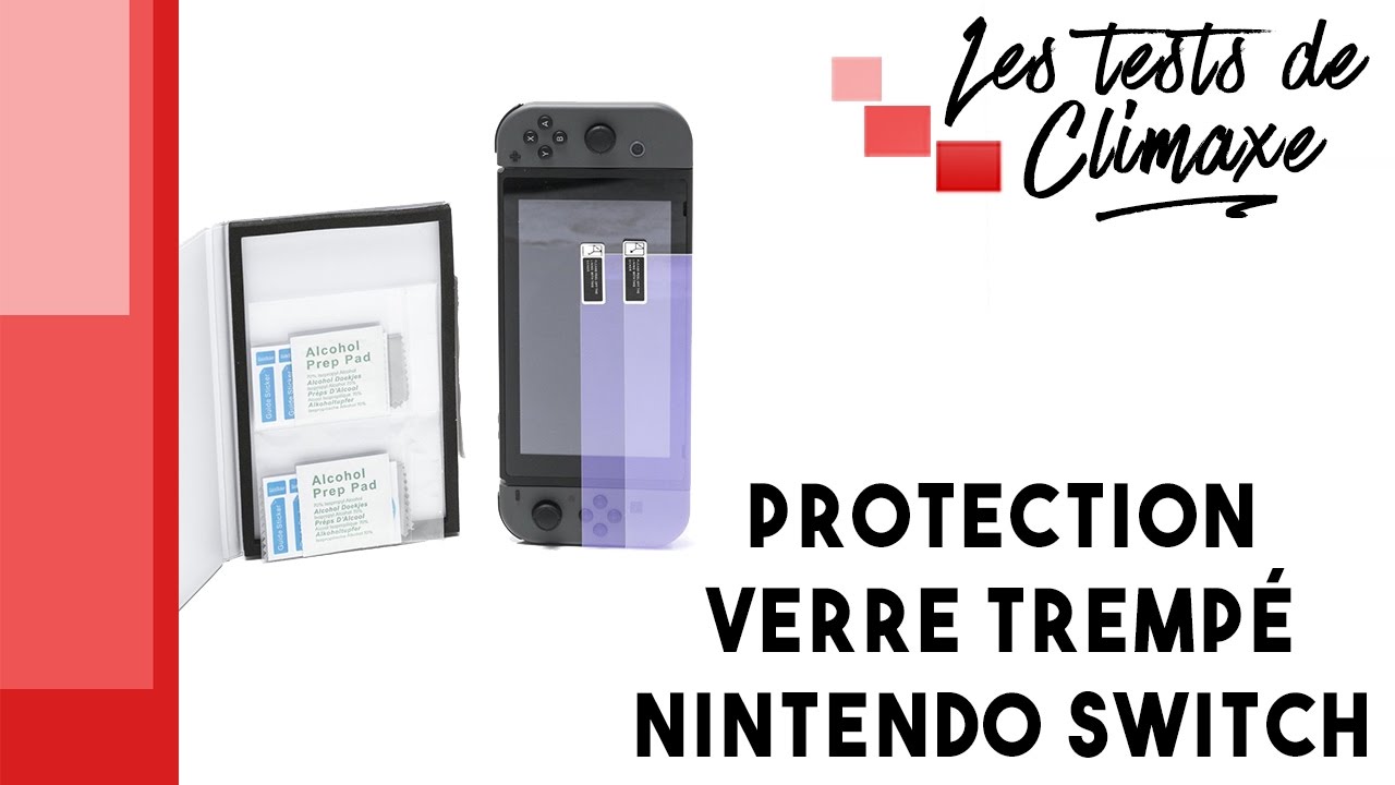 Protection Écran Verre Trempé Nintendo Switch OLED pas cher 